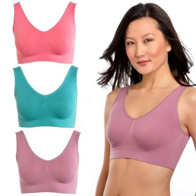 Comfortisse Perfect Fit Set of 3 Fashion Color Seamless Bras