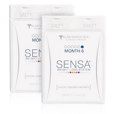 000-168 - SENSA&reg; Weight-Loss System Month Six    