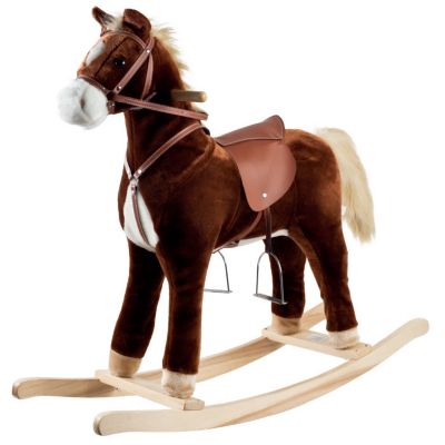 000-500 - Happy Trails&trade; Plush Rocking Horse