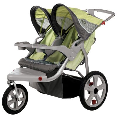 000-554 - InStep Safari Double Seat Swivel Jogger