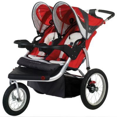000-558 - Schwinn Turismo Double Seat Swivel Jogger