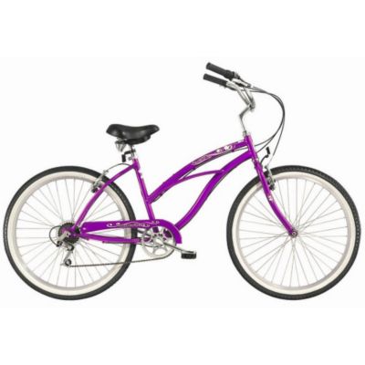 000-583 - Micargi&reg; Purple Pantera 7 Speed Women's Beach Cruiser Bike