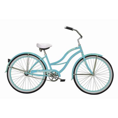 000-604 - Micargi&reg; Baby Blue Tahiti Women's Beach Cruiser Bike