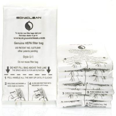 Soniclean Replacement Upright HEPA Bags
