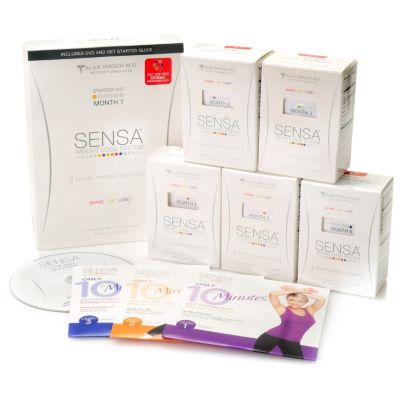 000-727 - SENSA&reg; Six-Month Starter Kit w/ Set of Three "Only 10 Minutes - Get Moving" DVDs