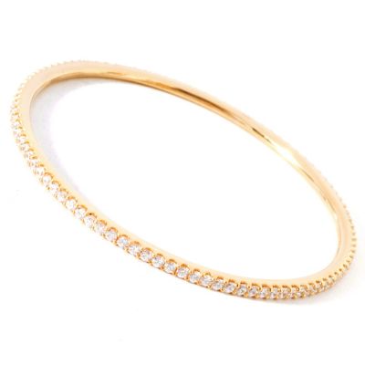 114-498 - Sonia Bitton for Brilliante&reg; Slip-on Bangle Bracelet