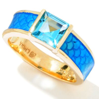 VERMEIL / SWISS BLUE TOPAZ