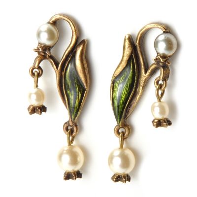 LILY-OF-THE-VALLEY EARRINGS