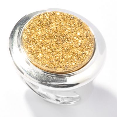 BROWN GOLD DRUSY