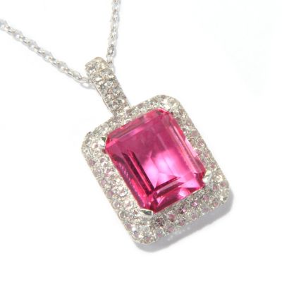 PINK TOURMALINE QUARTZ DOUBLET