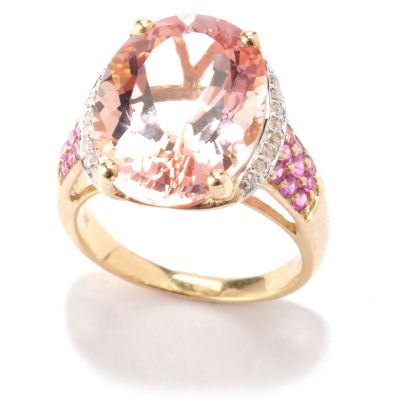 YELLOW GOLD / MORGANITE