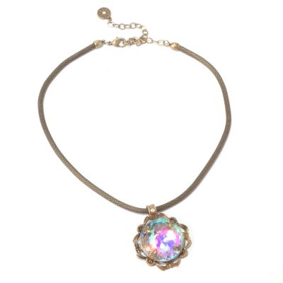 117-426 - Sweet Romance&trade; 16'' Iridescent 1940s Inspired ''Mesmer'' Necklace