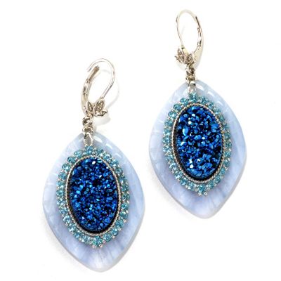 BLUE DRUSY