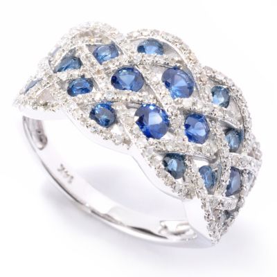 WHITE GOLD / BLUE SAPPHIRE