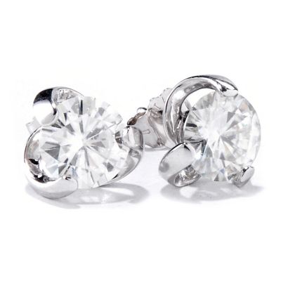 MOI 14K ROUND TWIST STUD EARRINGS