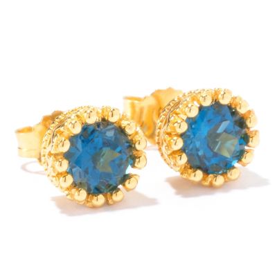 LONDON BLUE TOPAZ / VERMEIL