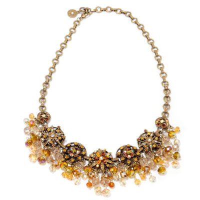 120-067 - Sweet Romance&trade; 20'' Crystal Pinwheel Collar Necklace 