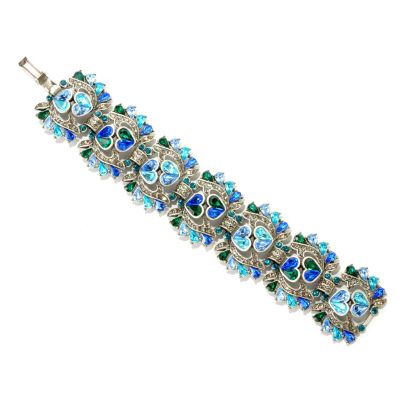 GOLDTONE PERPONDERANCE OF PEARS BRACELET