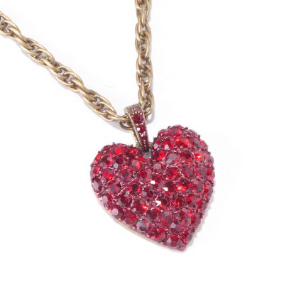 CRYSTAL HEART NECKLACE