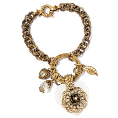 GOLDTONE FRENCH DREAM VERSE BRACELET