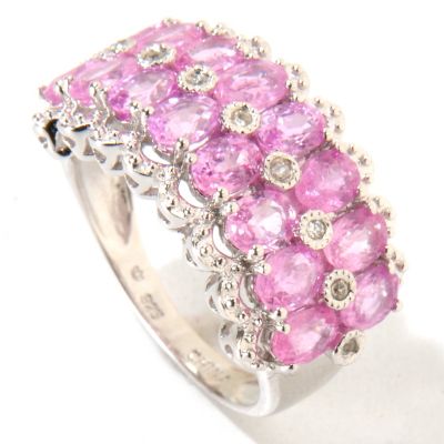 PINK SAPPHIRE/PLATINUM