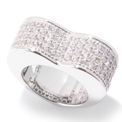 120-834 - Sonia Bitton for Brilliante&reg; 1.68 DEW Pave Heart-Shaped Ring