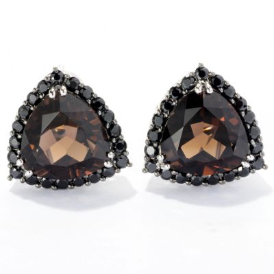 SMOKY QUARTZ / PLATINUM