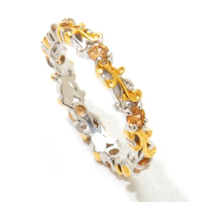SS/PALL/18KGP RING DESIGNER STACK