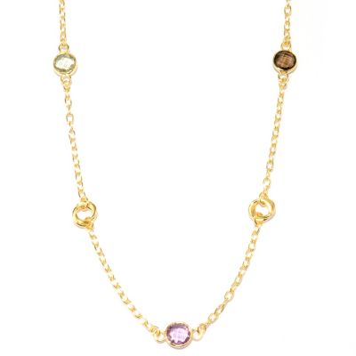 SS/18KGP NECK MULTI-GEM STATION - 39"