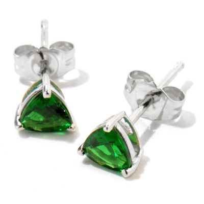 14K WG TRILLION TSAVO STUD 4.5MM