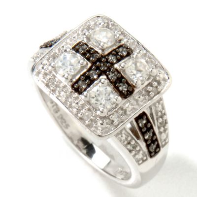 121-481 - NYC II White Zircon Cross Ring