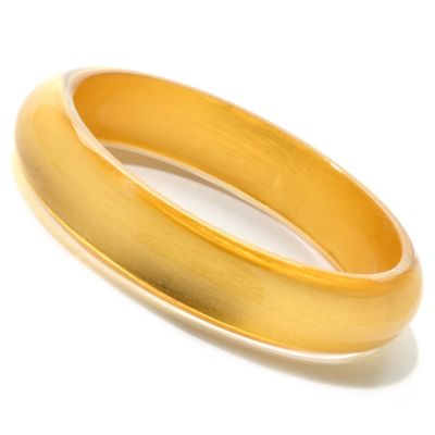 ORO PURO GOLD FOIL BANGLE