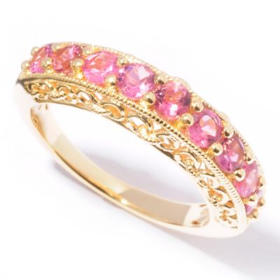 PINK TOURMALINE / VERMEIL