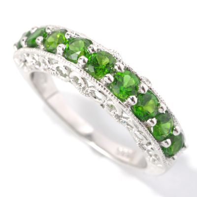 CHROME DIOPSIDE / PLATINUM