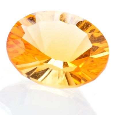 121-500 - Gem Insider 3.45ctw Fancy Cut 12 x 10mm Citrine Loose Stone