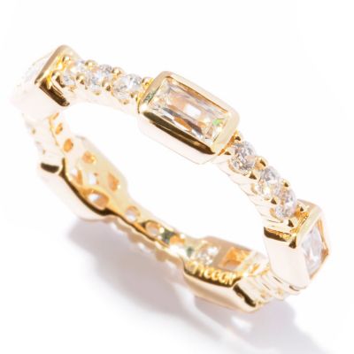 121-797 - TYCOON for Brilliante&reg; 1.32 DEW Rectangle & Round Eternity Band Ring