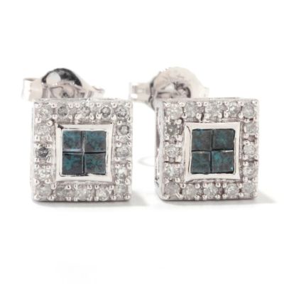 WHITE GOLD / BLUE DIAMOND
