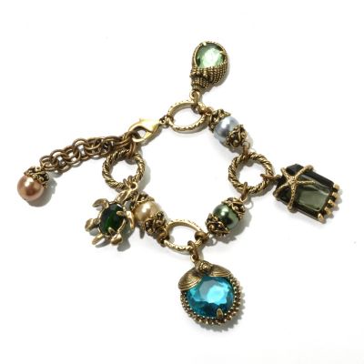 122-236 - Sweet Romance&trade; 6.5'' NauticalBeachcomberCharm Bracelet