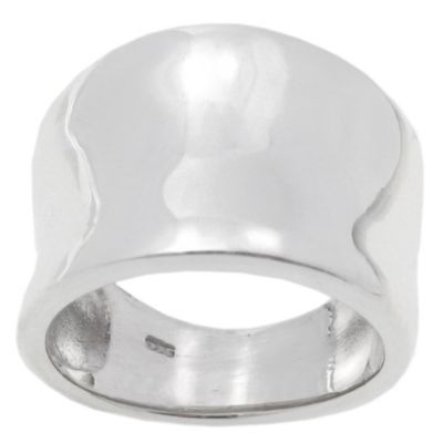 123-693 - Tressa Sterling Silver Tapered Ring