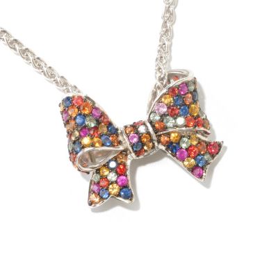 BALISSAIMA BY EFFY SS MULTI SAPP BOW PEND
