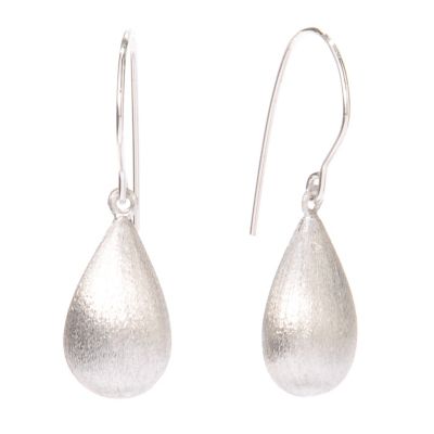 VIALE 18K SATIN DROP EARRINGS