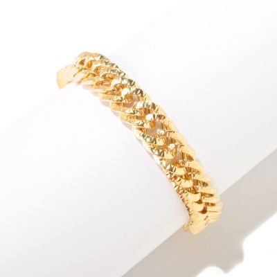 14K 7.5" REVERSABLE GRUMETTE BRACELET