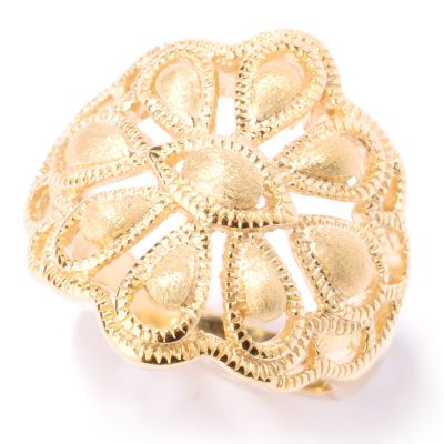 SS/18KYGP RING SATIN FLOWER