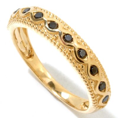 YELLOW GOLD / BLACK DIAMOND
