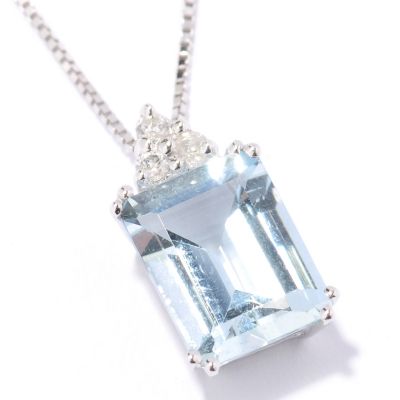 WHITE GOLD / AQUAMARINE