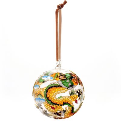 125-601 - Hand Painted Cloisonn&eaccute; Glass Ball Collectible