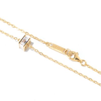 TYCOON SS/CHOICE 24" RECTANGULAR CUBE STATION NECKLACE