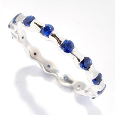 WHITE GOLD / BLUE SAPPHIRE