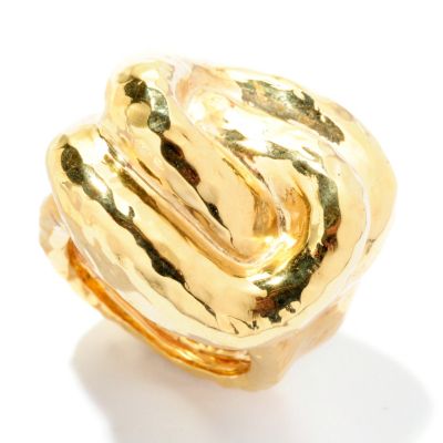 IDS 14K ORO VITA ELECTROFORM CESELLO FIORENTINO RING