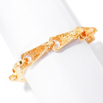 IDS 14K 8.5" RICAMI LINK BRACELET